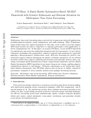 ITS-Mina: A Harris Hawks Optimization-Based All-MLP Framework with Iterative Refinement and External Attention for Multivariate Time Series Forecasting thumbnail