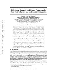 R&amp;D-Agent-Quant: A Multi-Agent Framework for Data-Centric Factors and Model Joint Optimization thumbnail